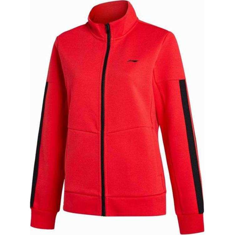 Li-Ning Li Ning Sports Life Collection Jackets & Coats Women's Total Cherry Red