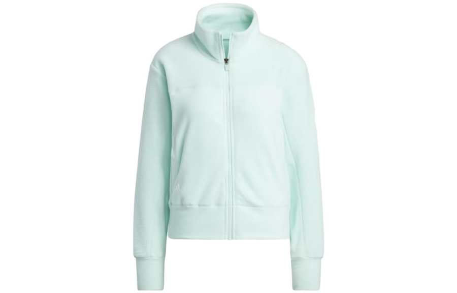 Adidas Adidas Jackets Women's Light Green Stand Collar Moderate Other