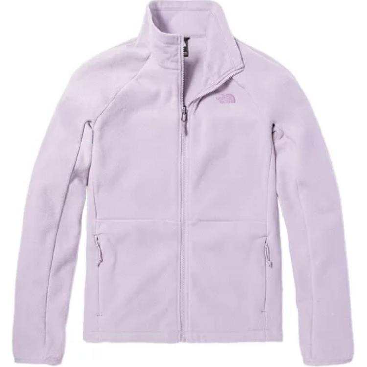 THE NORTH FACE Outdoor Thermal Fleece Lined Stand Collar Fleece Clothing Women's Light Purple