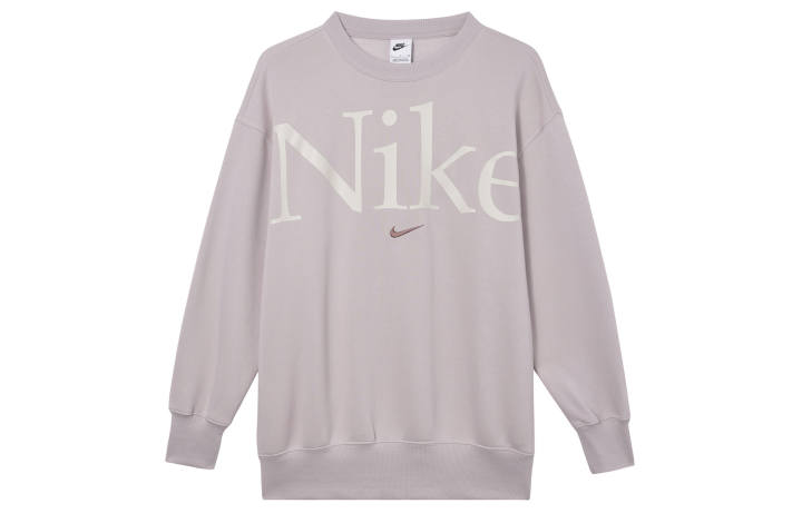 Nike Nike Sweatshirts Women's Pink Crew Neck Moderate Regular