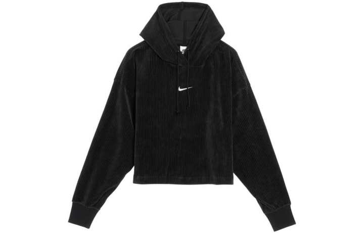 Nike Nike Embroidered logo Velour Hoodie