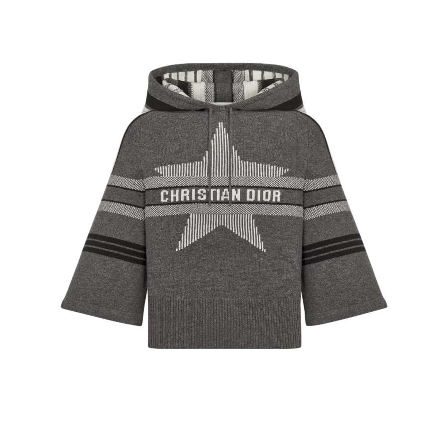 DIOR Cashmere Sweater Women's Gray