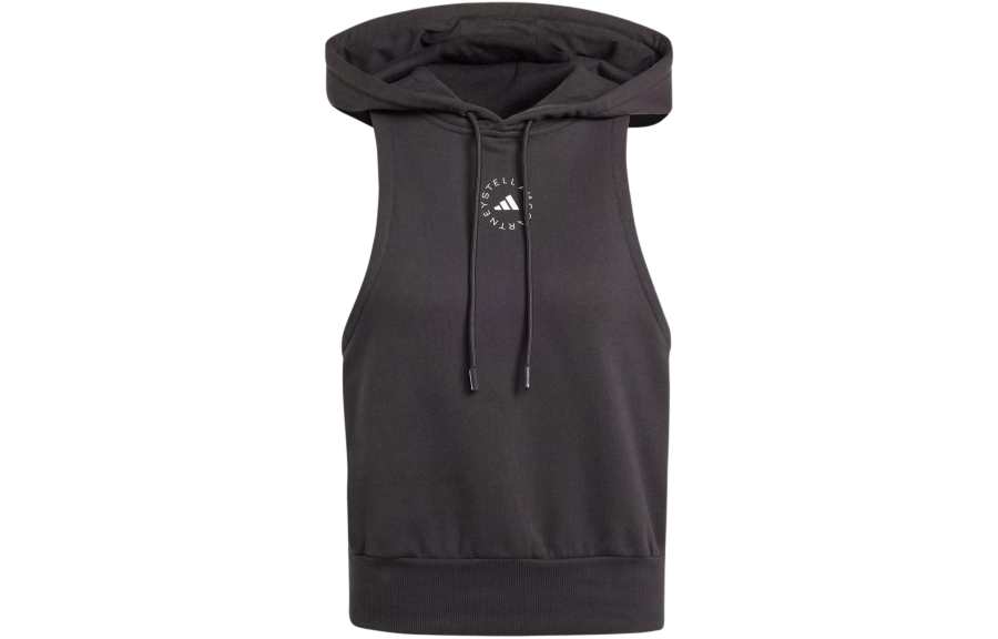 Adidas Adidas x Stella McCartney Sportswear Sleeveless Hoodie Sweatshirt Women's Black