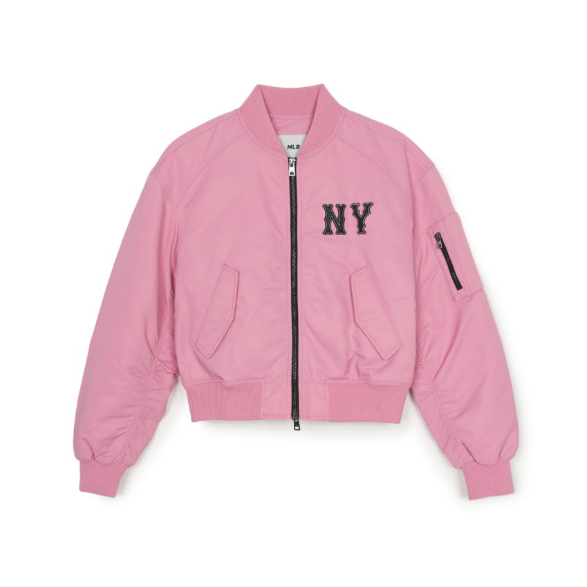 MLB MLB Basic New York Yankees Jacket Women's All Over Print Pink