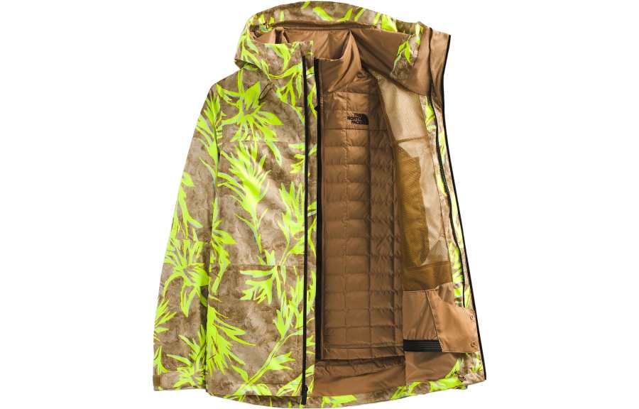 THE NORTH FACE ThermoBall Jacket Women's Brown Green