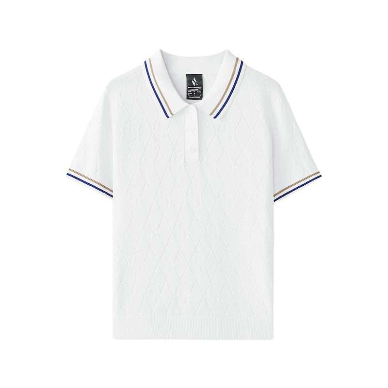 Skechers Fashionable Polo Shirt Women's Bright White