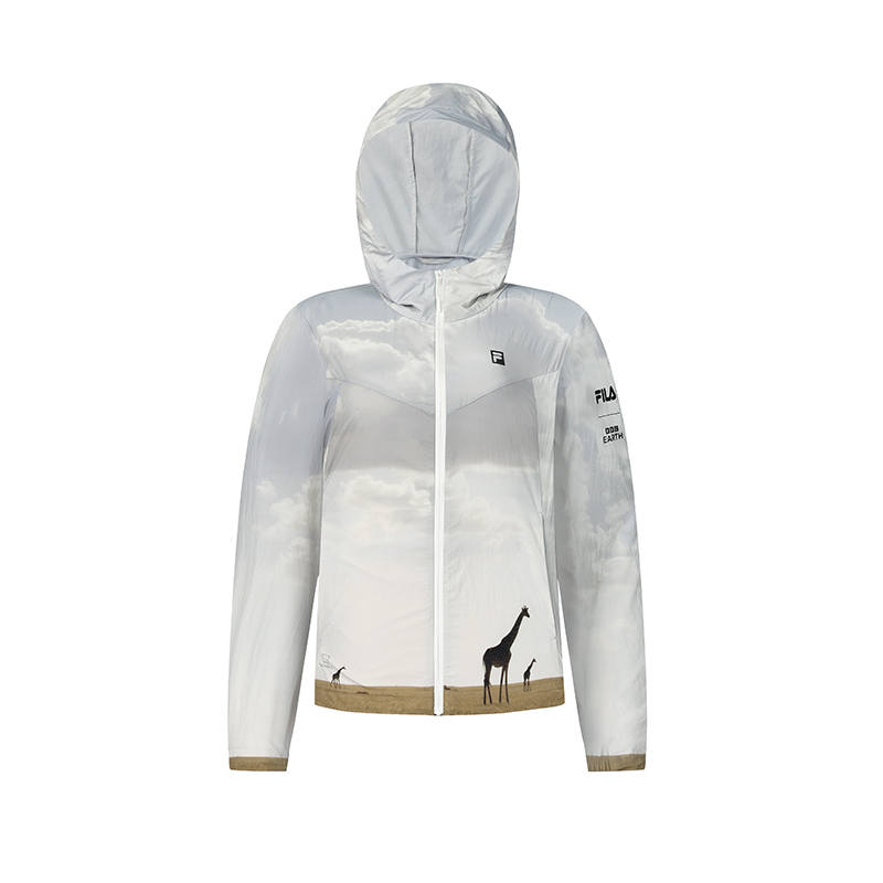 FILA x BBC EARTH Jacket Women's All Over Print