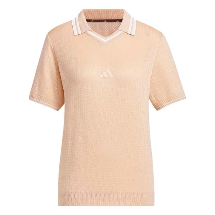 Adidas Adidas Beyond The Course Polo Shirt Women's Pink Coral