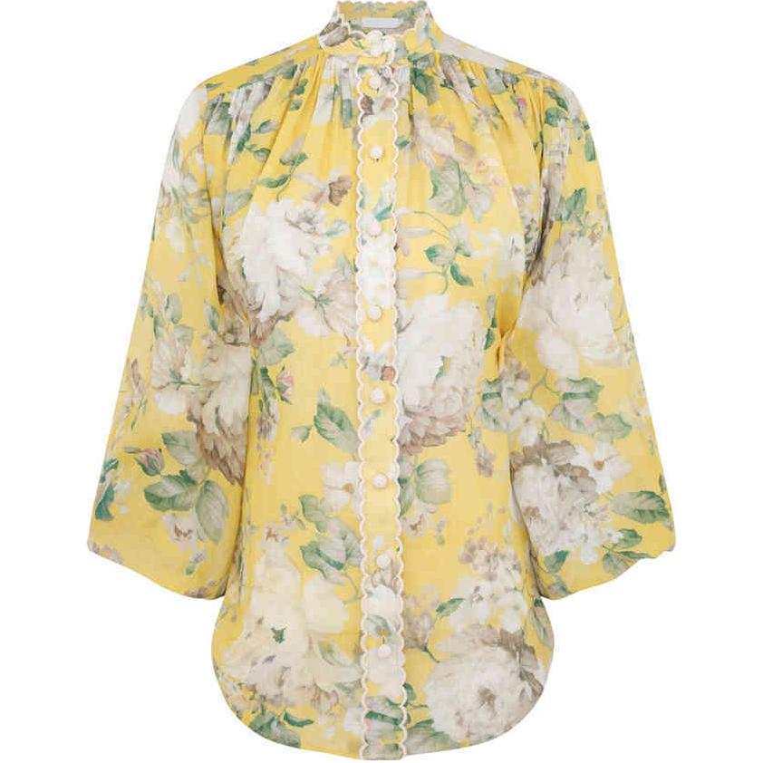 Zimmermann Zimmermann Acacia Scallop Blouse