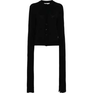Coperni knotted-sleeve cardigan