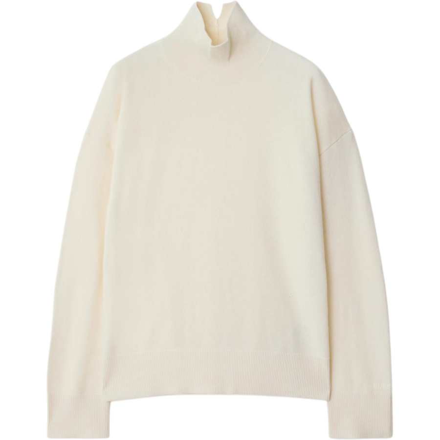 Burberry Cashmere Sweater Women's Vanilla