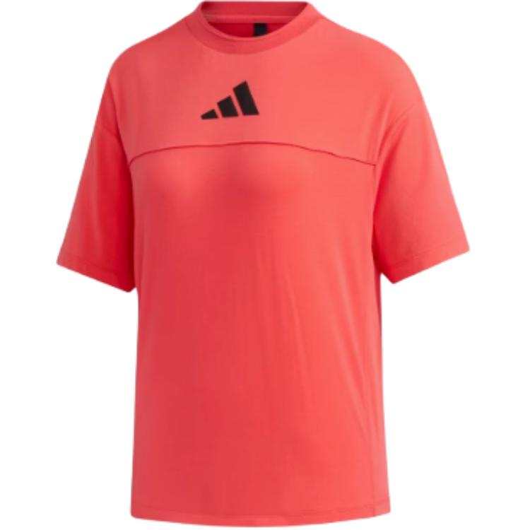 Adidas Adidas Drop Shoulder Sleeve T Shirt Women's Orange