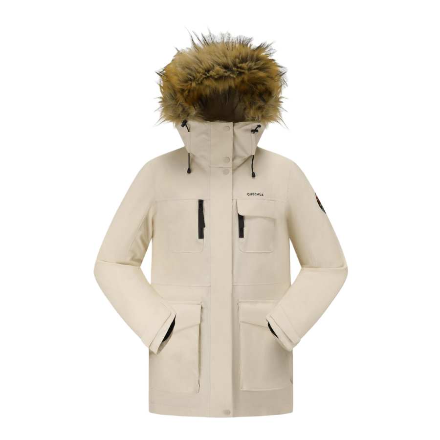 DECATHLON SH900 QUECHUA Down Jacket Women's Butter Beige