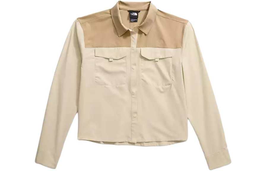 THE NORTH FACE Shirt Women's Khaki/Gravel