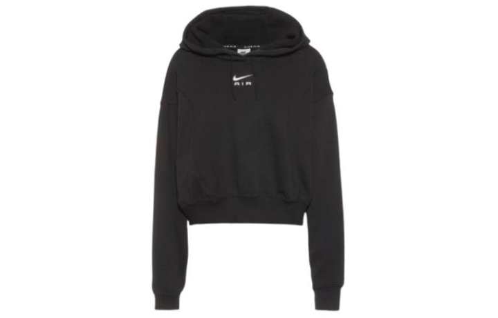 Nike Nike Sweatshirts Women's Black Hooded Moderate Regular