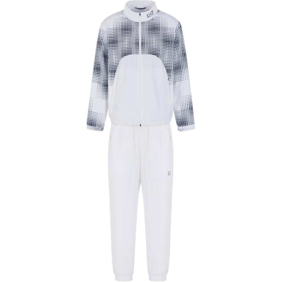 EMPORIO ARMANI EA7 FW24 Casual Sportswear Men's White