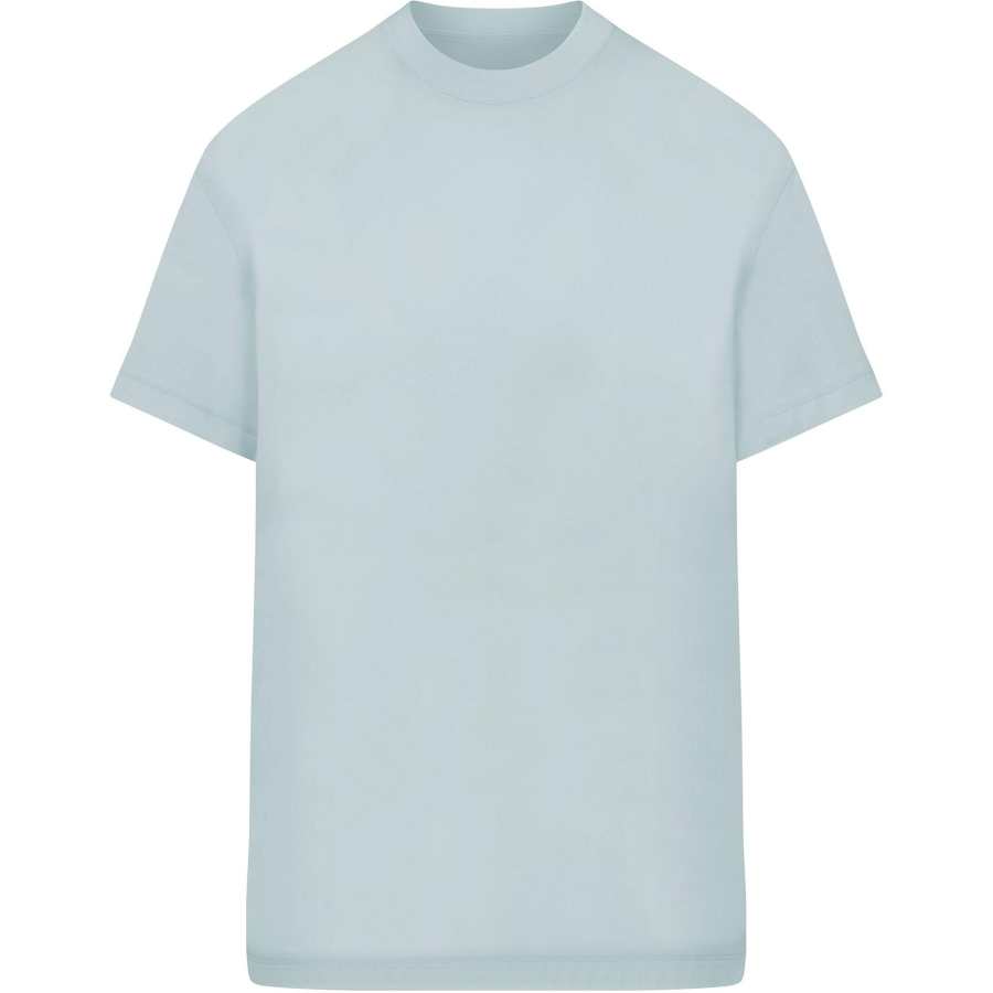 Skims Drop Shoulder Sleeve T Shirt Unisex Frost/Frosted Blue