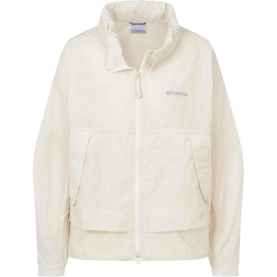Columbia Jackets Women's Beige Yellow Hooded Thin Other