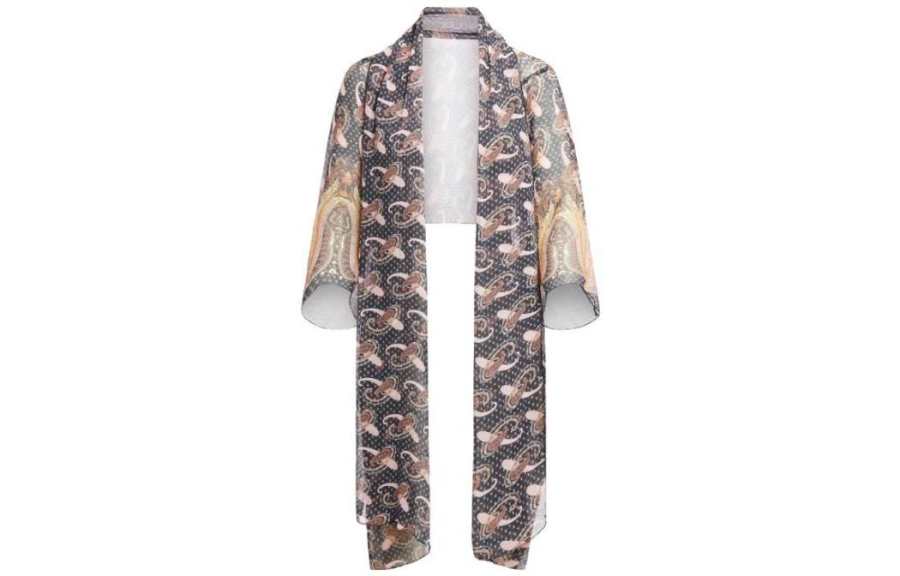ETRO Jackets Women's Yellow Gray Moderate