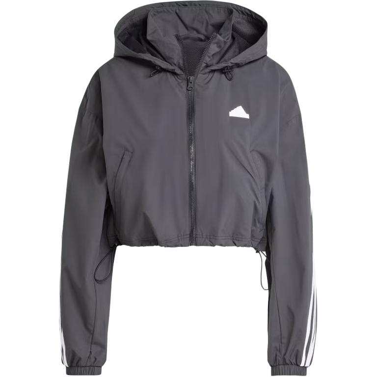Adidas Adidas Future Icons 3 STRIPES WIND.RDY JACKET Jackets & Coats Women's Black/White