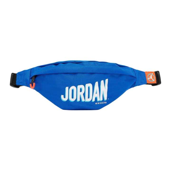Jordan Jordan MVP Flight Polyester Fanny Pack Unisex Blue & White