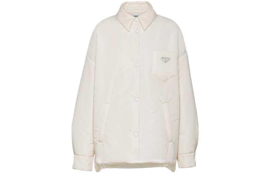 PRADA PRADA Re Nylon Jacket Women's White