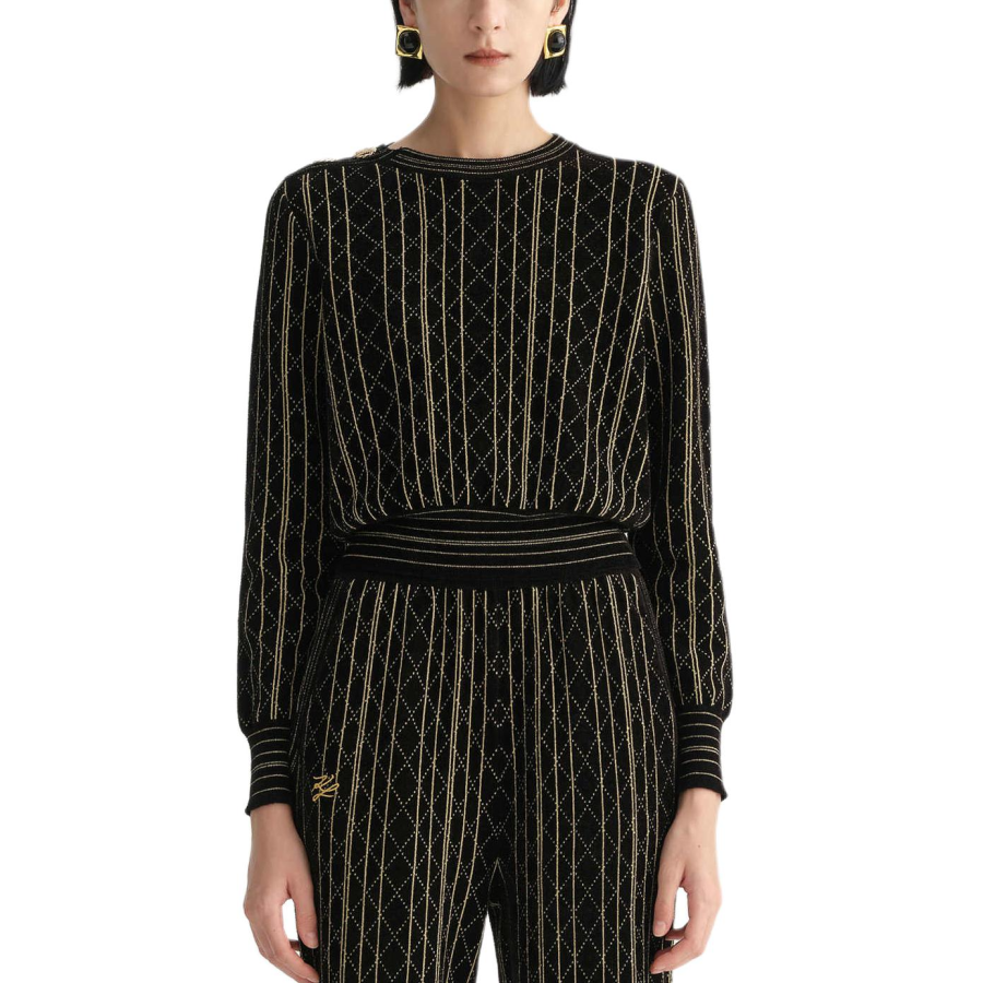 KARL LAGERFELD / Karl Lagerfeld Jeans Knitwear Women's Black