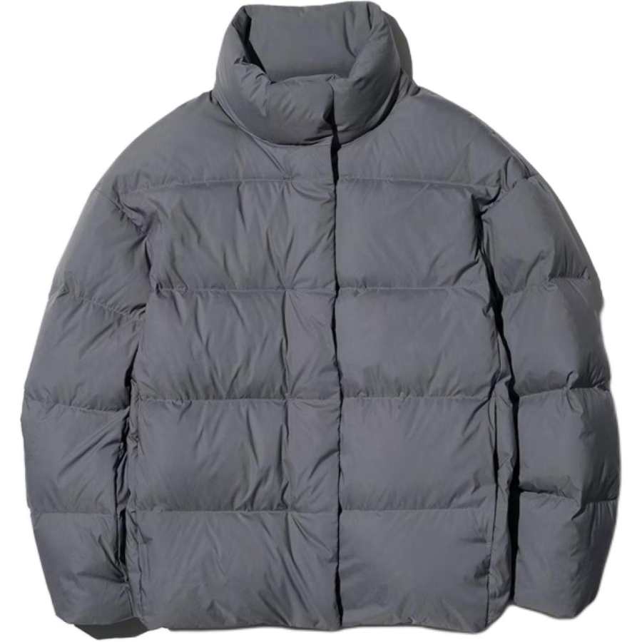 UNIQLO Down Jacket Women's Asphalt Gray
