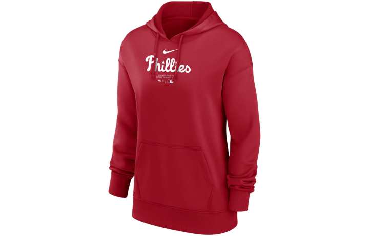 Nike Nike Philadelphia Phillies Authentic Collection Practice Sweatshirt Women's Red