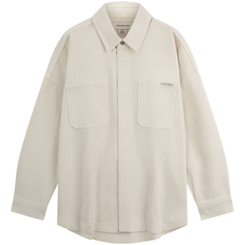 CALVIN KLEIN Shirt Women's White Denim