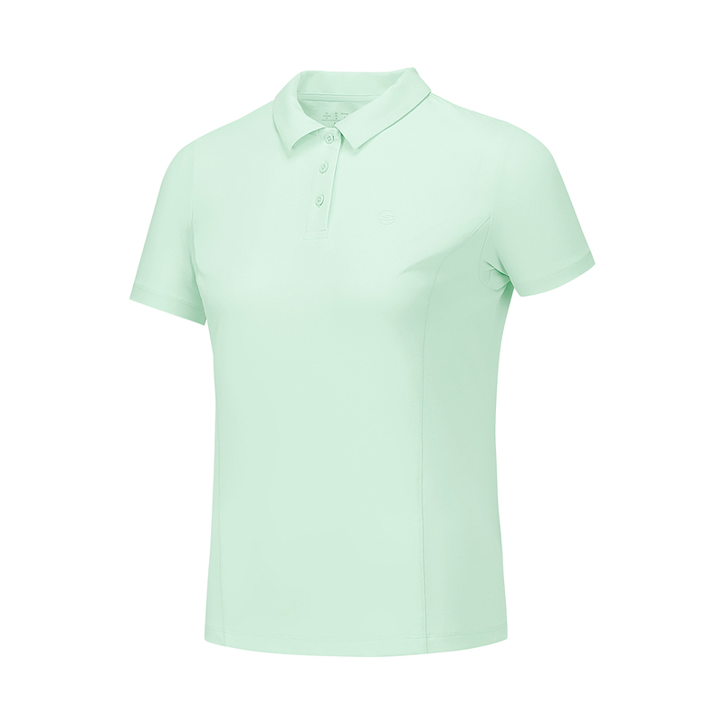 Skechers GODRI Polo Shirt Women's Light Aqua Green