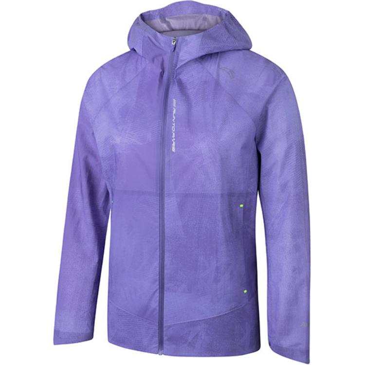 Anta Running Collection Jackets & Coats Women's Wisteria Purple/All Over Print