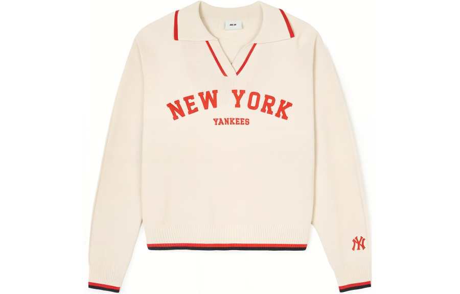 MLB SS24 New York Yankees Knitwear Women's Cream