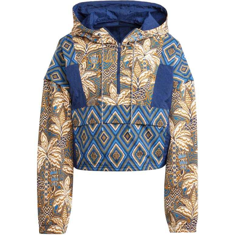 Adidas Adidas X FARM RIO Jackets & Coats Women's Midnight Indigo/Crystal Sand/Bronze