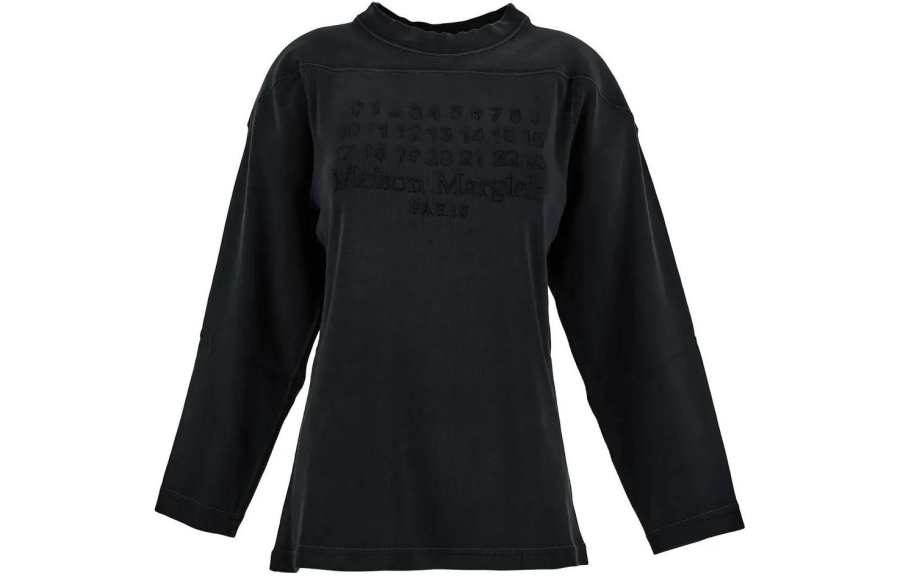 Maison Margiela Long Sleeved Crewneck Sweatshirt