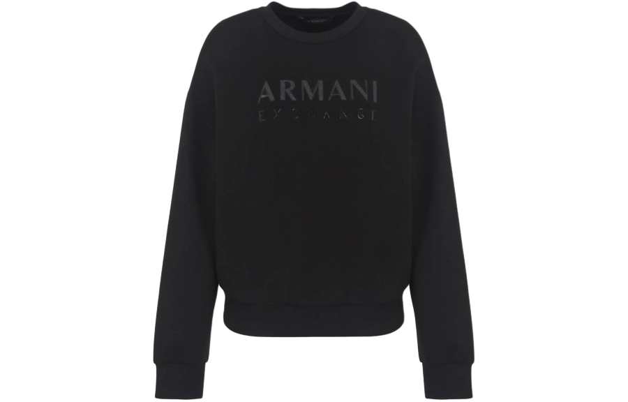 ARMANI EXCHANGE ARMANI EXCHANGE SS24 Sweatshirt Women's Black