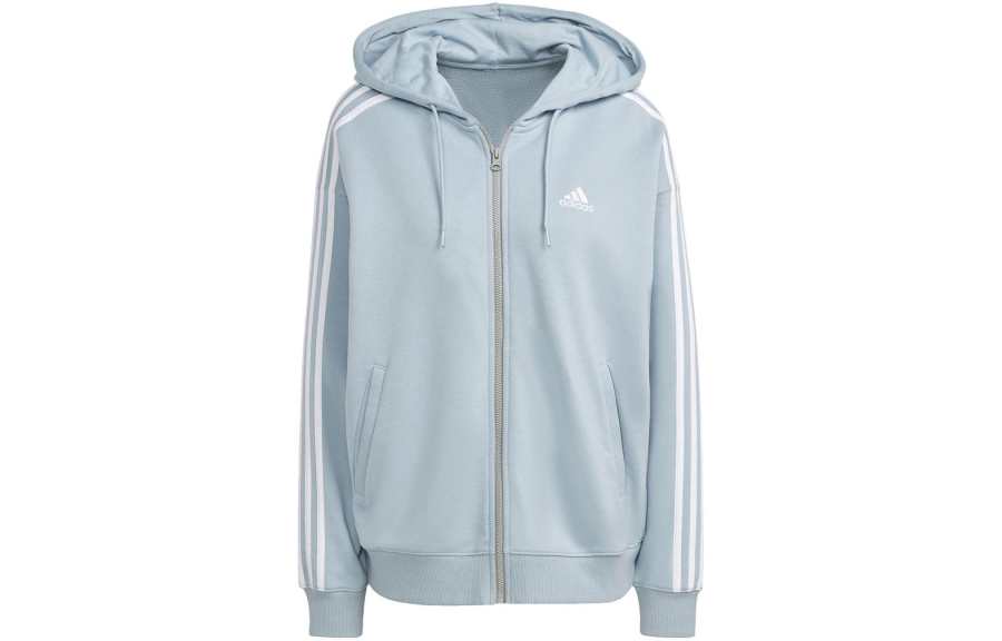 Adidas Adidas Knitwear Women's Blue Hooded Moderate Other