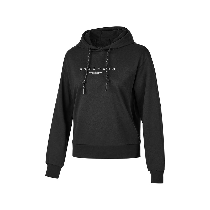 Skechers Comfortable Sports Collection Sweatshirt Women's Carbon Black
