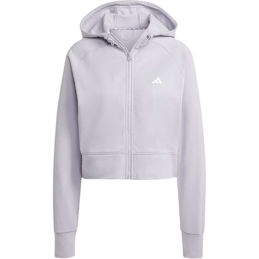Adidas Adidas Free Shipping With AdiClub Aeroready Game And Go Full Zip Hooded Fleece Jacket