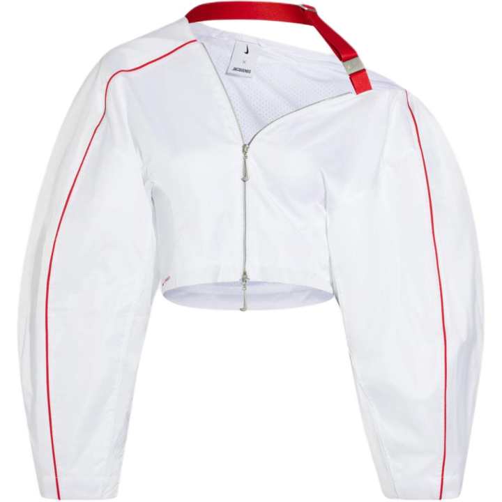 Nike Jacquemus X Nike Short Asymmetrical Jacket White