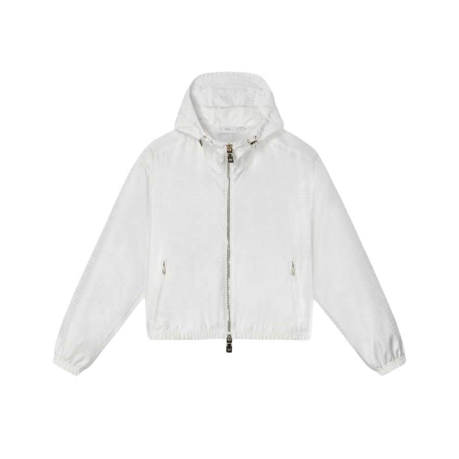 FILA Jackets Women's White Hooded Moderate Soft Shell