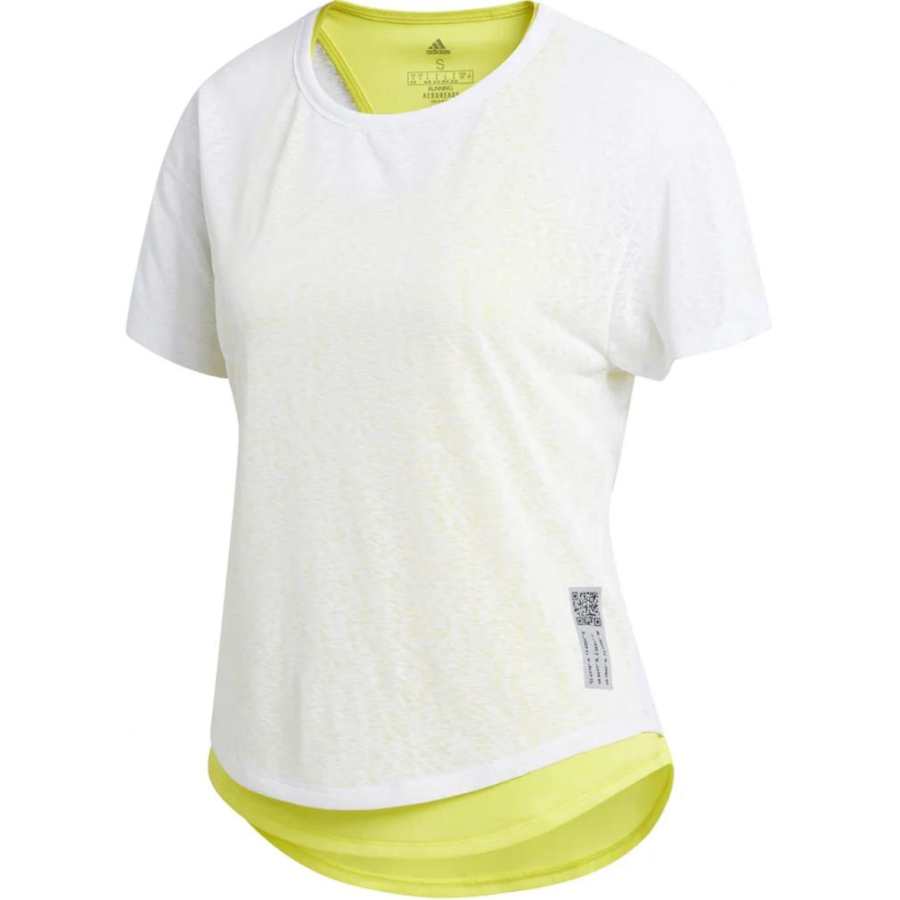 Adidas Adidas T Shirts Women's White Crew Neck Moderate