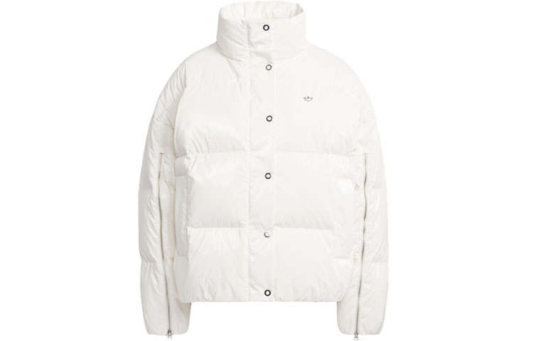 Adidas Originals Trefoil Collection Outfit Down Jacket Women's White