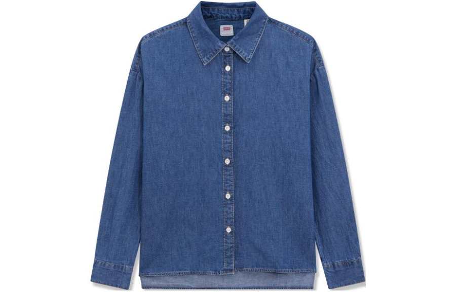 Levis Levis Shirt Women's Medium Blue