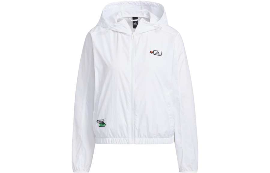 Adidas Adidas X SEEBIN Collaboration SS23 Jackets Women's White Hooded Moderate Other