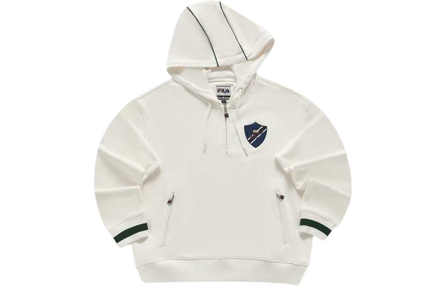 FILA FUSION x FACETASM Sweatshirt Women's Feather Soft White