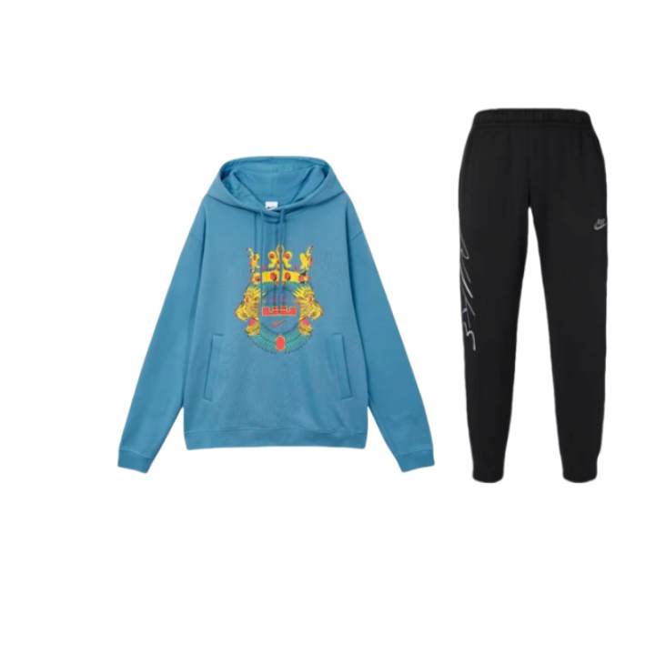 Nike Nike Casual Sportswear Unisex Hooded Thickened And Fleece Lined