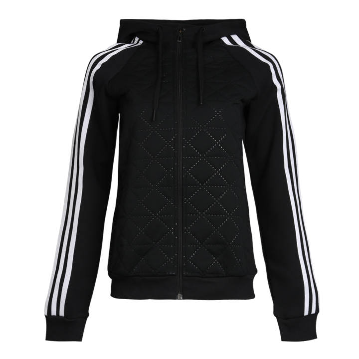Adidas Adidas Jackets Women's Black Hooded Moderate Other