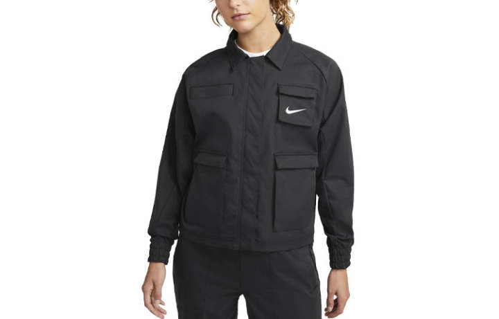 Nike Nike Jackets Women's Black Lapel Moderate Other