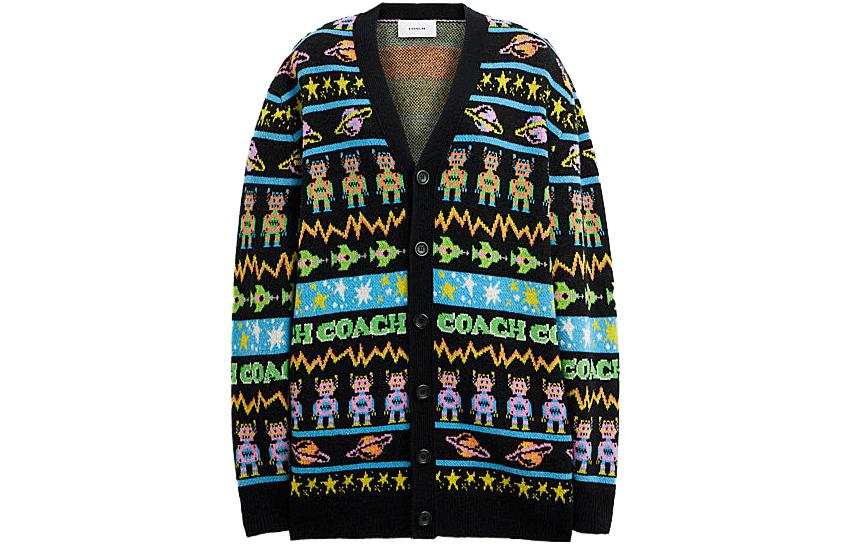 COACH Knitwear Women's Mixed Black